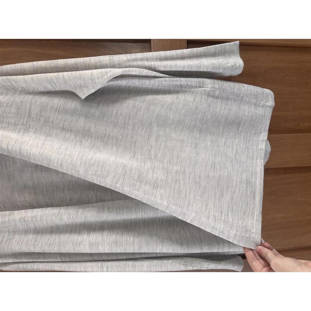 Eileen Fisher 100% Fine Merino Wool Open Front Cardigan Sweater Grey Women’s XL - Picture 5 of 13